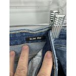 Judy Blue Slim Fit Tapered Jeans Medium Wash Size 29 Distressed Photo 8