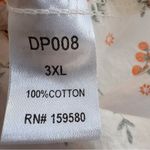 Pink Lily Floral‎ Smocked White Top Photo 9