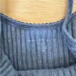 Brandy Melville - Ribbed Sleeveless Cami Top in Blue Photo 1