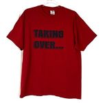 Jerzees 3/$30 | Lady Redskins Heavyweight Blend Tee Short Sleeve Red Graphic L Photo 0