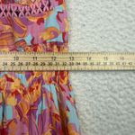 Abel the label Dress Womens Large Floral Halter Maxi Boho Summer Floral Coastal Photo 9