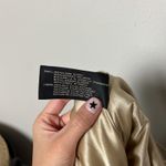 ralph lauren black label beige suede leather high waisted straight leg pants Size 8 Photo 6