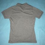 Jerzees 𝅺 SPORT SHIELD polo collared gray short sleeve top size M Photo 2