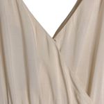 BCBGeneration Sleeveless Dress Light Beige Faux Wrap Size XS TNW6R190 “Cashmere” Photo 2