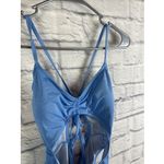 Victoria's Secret  NWT Ruched Shine Cut Out One Piece Swimsuit Size Medium Photo 1