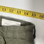 Vince Camuto  Pants Womens Moto Lace Up Cuff Skinny Ankle Stretch Green Size 12 Photo 6