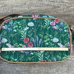 NWT HSN IMAN Global Chic Floral Print Crossbody Bag Green Photo 1