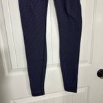 Lululemon  | Wunder Under Leggings Teeny Check Black Cerulean Blue |‎ Women's 6 Photo 7