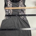 BCBG‎ MAXAZRIA Women’s Small Sleeveless Gray Black & White Bodycon Dress Photo 10