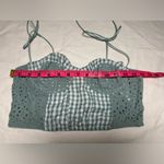 Urban Outfitters  Sweet On You Green and White Gingham Bustier Top Medium Photo 7