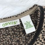 Orvis  wool animal printed cardigan‎ sweater button down Photo 3