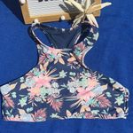 Arizona Jeans  Co Navy Floral Flowy Swim Top Juniors Size Medium. Photo 1