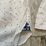 Vineyard Vines NEW  women's size 2 white/blue button down long sleeve shirt Photo 3