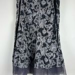 Hallelujah New Zealand Black & White Lace Wrap Skirt Gothic Lolita S Photo 3