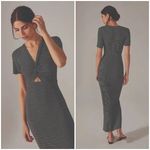 💕FAVORITE DAUGHTER💕 The Anywhere Dress ~ Black White Stripe Small S NWT Photo 1