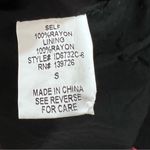 Altar'd State Altar’d State black and red roses floral vneck shift dress size small Photo 9