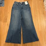 Madewell Jeans Curvy Flared Wide Leg Crop NWT Size 26 Photo 2