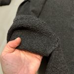 J Jill Women's Gray Long Cardigan Sweater Pinned XS with Pockets Photo 4