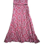 Medallion Print Flowy Maxi Skirt S Boho Free Spirit‎ Hippie Cottagecore Peasant Red Photo 0