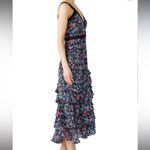 Saloni Jewel Rosette Lana Dress Size 4 Photo 1