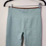 Outdoor Voices Blue Green Leggings NWT Size Medium Light Blue Leggings Photo 1
