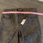 EXPRESS Grey Faux Suede, Skinny Jeans Size 6, New Photo 7