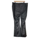 Torrid Women's Black Faux Leather Signature Waist Flare Legging - Size 3 (3X) Photo 7