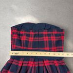 Vtg Y2K Abercrombie & Fitch Wool Mini Strapless Dress Buffalo Plaid Sz‎ 2 Photo 7