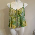 American Eagle  Y2K Tie Front Baby Doll Top sz XL Photo 2