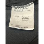 Limited Sports Black White Sleeveless Polo Tennis Gold Athletic Mini Dress Sz S Photo 4