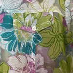 Vintage Keneth Too Sheer Floral Zippered Jacket Size Petite Large Pink Photo 2