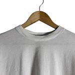 AGOLDE Aiden Solid White Organic Cotton Cropped Short Sleeve Crewneck Tee XS Photo 5