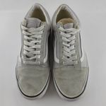 Vans  Old Skool Shoes Mens 7.5 Womens 9 Gray/White Skateboard Sneakers Photo 4