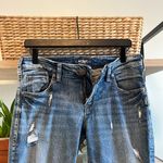 Silver Jeans Silver Sam Mid-Rise Frayed Hem Distressed Cropped Jeans, 28 Photo 6