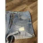 Wallflower The Sky High Curvy Fit Denim Shorts Woman’s Size 7 Blue Photo 1