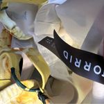 Torrid  rose peplum swim tankini top size 2X F cup yellow rose Photo 4