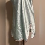 Victoria's Secret Preloved Victoria’s Secret Blue and White Lacy Slip Dress size medium Photo 2