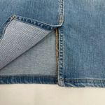 Banana Republic Jean Skirt Womens 6 Denim Pencil Button Front Light Wash Read Photo 2