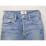 AGOLDE Nico High Rise Slim Fit Jeans Blue Women 24 Button Fly Denim Stretch USA Photo 1