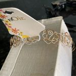 Noir Magnificent Gold headband Camelia w Crystals Photo 1