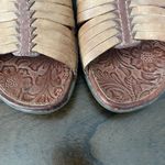 Ariat Womens COSTA Chill Shoes 6.5B Slide Sandals Tan Brown Leather Open Toe Photo 4