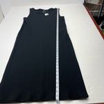 Eileen Fisher  Ribbed Tunic High Side Slits Women Black Size Small Sleeveless NEW Photo 8
