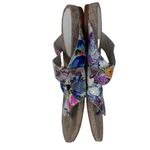 Donald J. Pliner Womens Size 8.5 M‎ Flip Floral Snake Photo 5