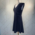 Rebecca Taylor  Taylor‎ Dress in Navy Blue Photo 4