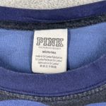 PINK - Victoria's Secret  Long Sleeve Camo Pocket Tee Dog Logo Blue Grunge Medium‎ Photo 7