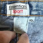 Vintage 80's Essentials Sport Acid Wash high rise Mom Button Fly jeans size 10 Blue Photo 11