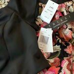 Trixxi Size 13 Floral Embroidered Skirt & Off The Shoulder Crop Top. New Black Photo 6