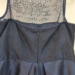 Monique Lhuillier ML Francesca Puff Ball Gown Dress in Navy Blue Size 10 Photo 10