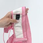 SheIn Women's Faux Leather Pink V-neckline Crop Top Size Small Photo 2