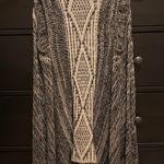 Garage Long Gray Cardigan Sweater Photo 0